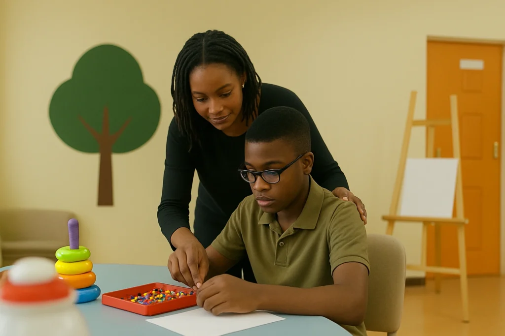 Autism Centre in Johannesburg. Clarion House has schooling and boarding facilities.