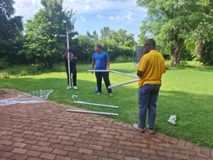 clarion house soccer poles assembly 2